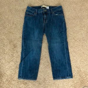 Gap denim capris